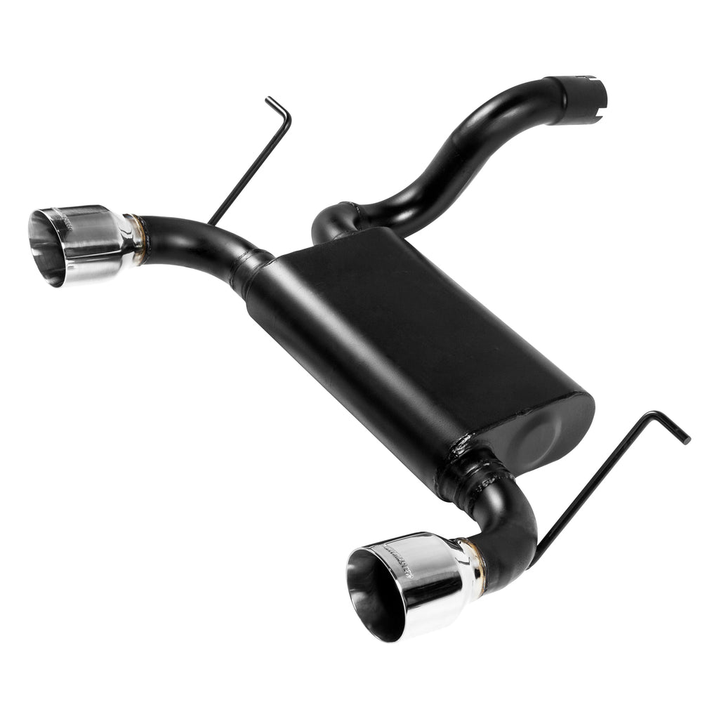 Force Ii Axle-Back Exhaust System Fits 2018-2026 Jeep Wrangler Jl 2 Door And 4 Door With 3.6L And 2.0L Turbo Engine Moderate Sound Flowmaster