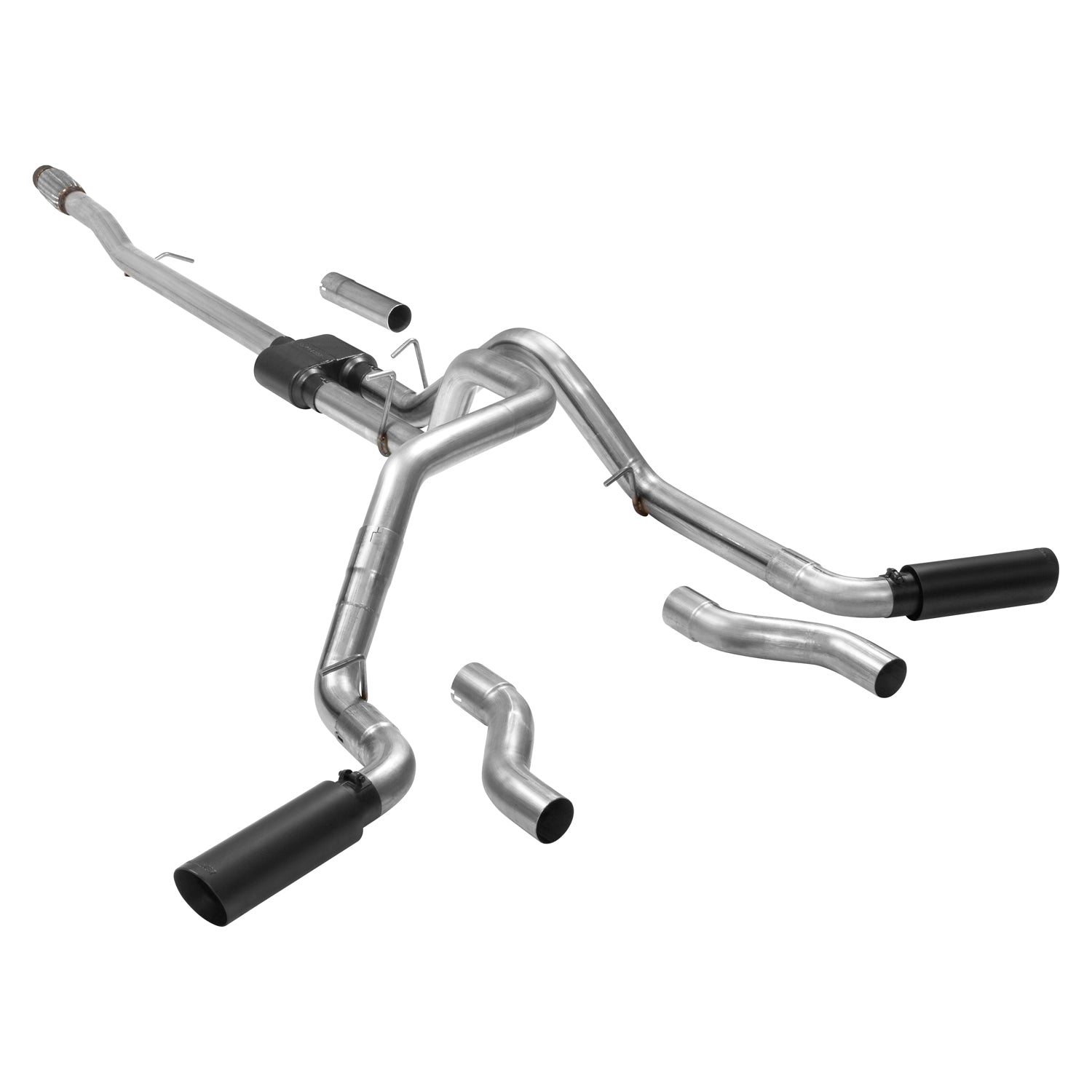 Outlaw Cat-Back Exhaust System Fits 2019-2026 (New Body) Chevrolet Silverado 1500/Gmc Sierra 1500 Crew Cab And Double Cab Models With 5.3L Engine Aggressive Sound Flowmaster