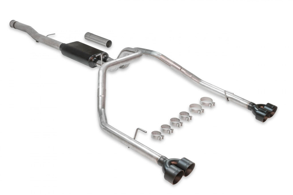 American Thunder Cat-Back Exhaust System Fits 2019-2023 Silverado/Sierra 1500 With 6.2L Engine Aggressive To Moderate Sound Flowmaster