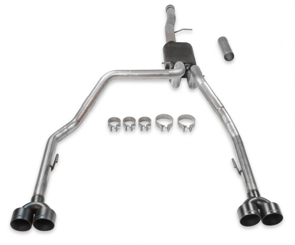 American Thunder Cat-Back Exhaust System Fits 2019-2023 Silverado/Sierra 1500 With 6.2L Engine Aggressive To Moderate Sound Flowmaster