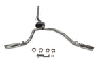 American Thunder Cat-Back Exhaust System Fits 2020-2025 Jeep Gladiator Trucks With 3.6L Engine, 409 Stainless Steel, Dual Exit With Polished Tips Aggressive Sound Flowmaster
