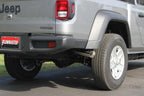 American Thunder Cat-Back Exhaust System Fits 2020-2025 Jeep Gladiator Trucks With 3.6L Engine, 409 Stainless Steel, Dual Exit With Polished Tips Aggressive Sound Flowmaster