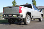 American Thunder Cat-Back Exhaust System Fits 2020-2026 GM 2500Hd/3500Hd With 6.6L Gas Engine, Crew Cab/Short Bed, Dual Out Rear/Dual Out Side, Polished Tips Aggressive To Moderate Sound Flowmaster