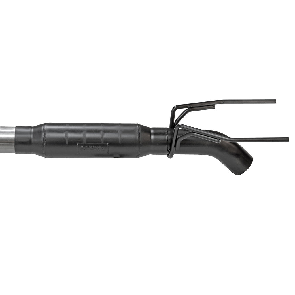Outlaw Extreme Cat-Back Exhaust System 2016-2023 Toyota Tacoma 3.5L Outlaw Extreme Stainless Steel, 3.0 Inch High Clearance Cat-Back Exhaust System Flowmaster