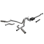 American Thunder Cat-Back Exhaust System Fits 2021-2025 Ford F-150 2.7L, 3.5L, 5.0L. American Thunder, Cat-Back, Dual Exit Stainless Steel Exhaust System Flowmaster