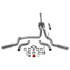American Thunder Cat-Back Exhaust System Fits 2021-2025 Ford F-150 2.7L, 3.5L, 5.0L. American Thunder, Cat-Back, Dual Exit Stainless Steel Exhaust System Flowmaster