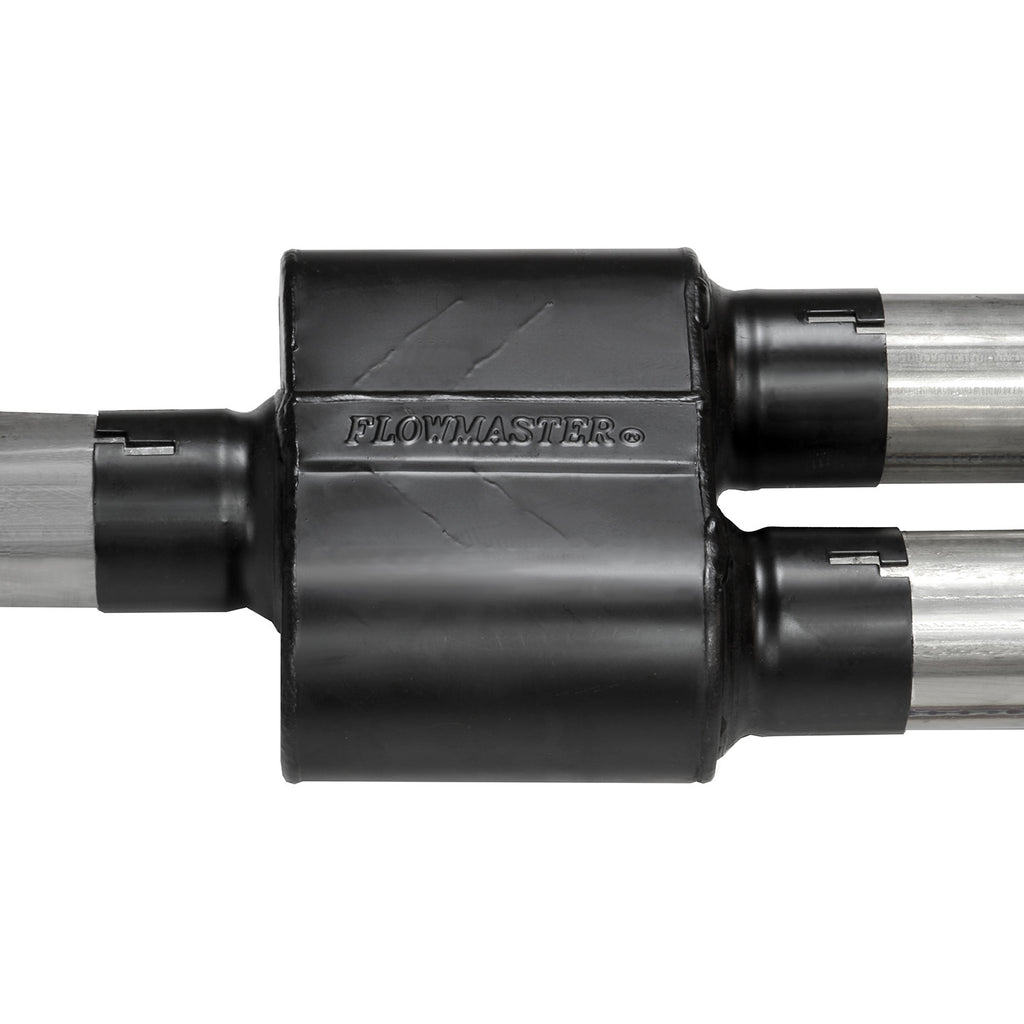 Outlaw Cat-Back Exhaust System Fits 2021-2025 Ford F-150 2.7L, 3.5L, 5.0L, 3.0 Inch Outlaw Dual Exit Stainless Steel Cat-Back Exhaust System Flowmaster