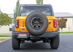 American Thunder Axle-Back Exhaust System Fits 2021-2025 Ford Bronco 2.3L/2.7L, American Thunder Axle-Back, Single Exit Flowmaster