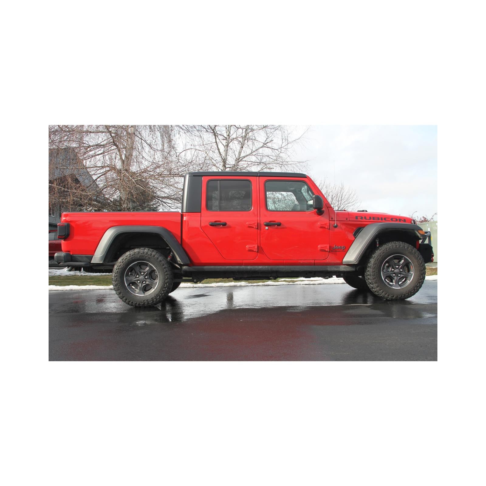 American Thunder Cat-Back Exhaust System Fits 2021-2023 Jeep Gladiator 3.0-Liter Diesel, Filter-Back, Single Rear Exit, American Thunder Stainless Steel Exhaust System Flowmaster