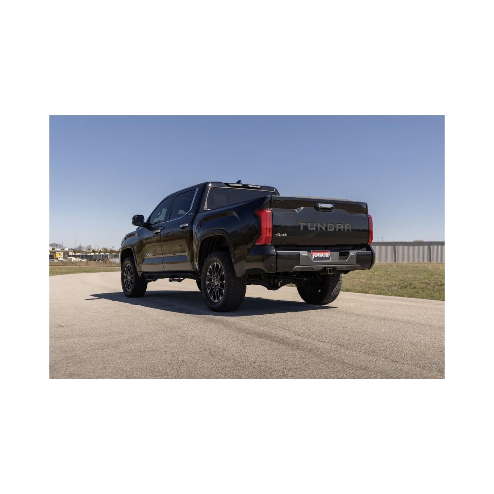 Outlaw Extreme Cat-Back Exhaust System Fits 2022-2025 Toyota Tundra 3.4-Liter, Cat-Back, Single Out Dump Exit, Outlaw Extreme Stainless Steel Exhaust System Flowmaster