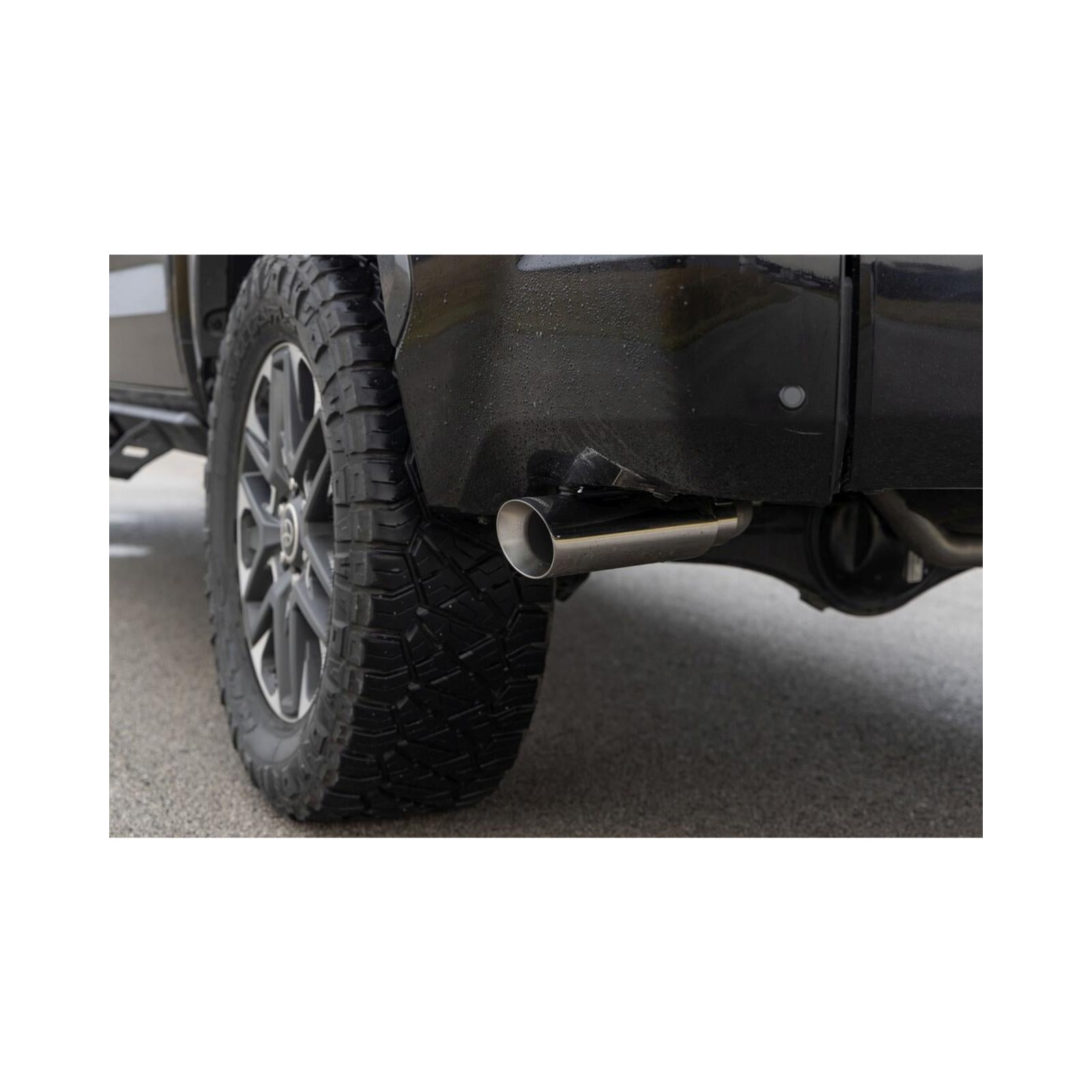 American Thunder Cat-Back Exhaust System Fits 2022-2025 Toyota Tundra 3.4-Liter, Cat-Back, Dual Out Rear/Side Exit, American Thunder Stainless Steel Exhaust System Flowmaster