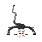 Outlaw Cat-Back Exhaust System Fits 2021-2025 Ford Bronco 2.3/2.7-Liter, Outlaw Cat-Back 3.00-Inch Stainless Steel Exhaust System, 4.00-Inch Black Chrome Tips, Dual Out Rear Exit, 2 Door Models Flowmaster