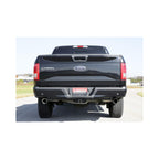 Force Ii Cat-Back Exhaust System Fits 2015-2020 Ford F-150 2.7L, 3.3L, 3.5L, 5.0-Liter, Force Ii Cat-Back, Dual Out Rear Exit, 4.00-Inch Polished Tips, Stainless Steel Exhaust System Flowmaster