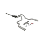 Force Ii Cat-Back Exhaust System Fits 2015-2020 Ford F-150 2.7L, 3.3L, 3.5L, 5.0-Liter, Force Ii Cat-Back, Dual Out Rear Exit, 4.00-Inch Polished Tips, Stainless Steel Exhaust System Flowmaster