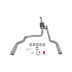 Force Ii Cat-Back Exhaust System Fits 2015-2020 Ford F-150 2.7L, 3.3L, 3.5L, 5.0-Liter, Force Ii Cat-Back, Dual Out Rear Exit, 4.00-Inch Polished Tips, Stainless Steel Exhaust System Flowmaster
