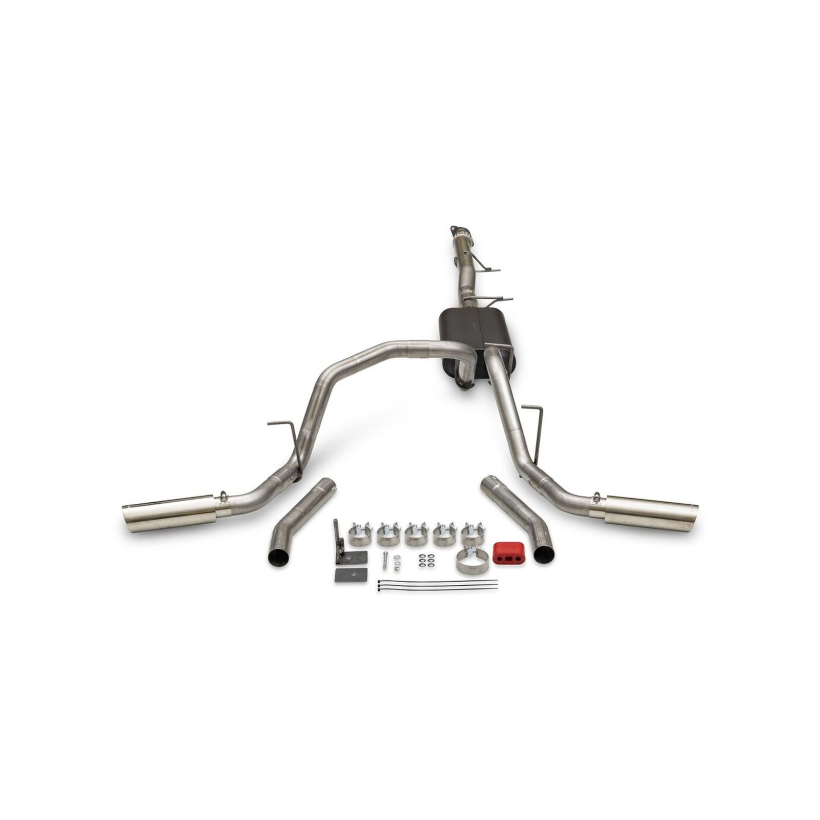 American Thunder Cat-Back Exhaust System Fits 2023-2026 GM Colorado / Canyon 2.7-Liter, Cat-Back, Dual Out Same Side Exit, Stainless Steel Exhaust System Flowmaster