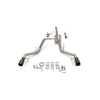 Outlaw Cat-Back Exhaust System Fits 2021-2025 Ford F150 2.7, 3.5 And 5.0-Liter, Powerboost And Non-Hybrid With Factory Dual Tailpipes, Outlaw Cat-Back 3.0-Inch Stainless Steel Exhaust System, 4.50-Inch Black Tips Flowmaster
