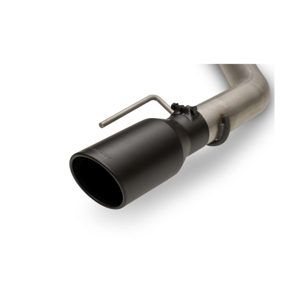 Outlaw Cat-Back Exhaust System Fits 2021-2025 Ford F150 2.7, 3.5 And 5.0-Liter, Powerboost And Non-Hybrid With Factory Dual Tailpipes, Outlaw Cat-Back 3.0-Inch Stainless Steel Exhaust System, 4.50-Inch Black Tips Flowmaster