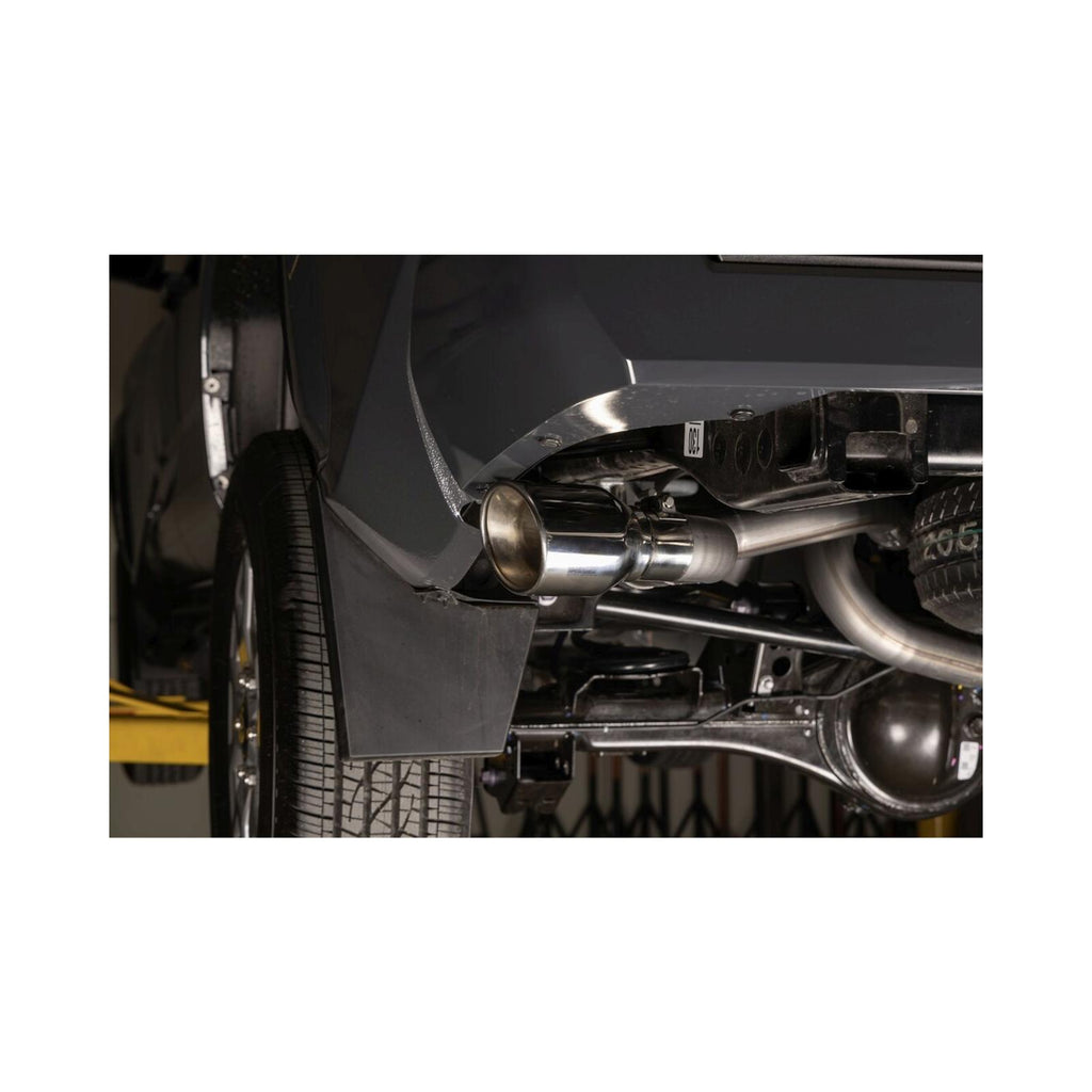 American Thunder Cat-Back Exhaust System Fits 2024-2025 Toyota Tacoma 2.4-Liter, All Wheelbases, American Thunder Dual Out Rear Or Side Exit, Cat-Back Exhaust System, Stainless Steel – Aggressive To Moderate Sound Flowmaster