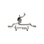 American Thunder Cat-Back Exhaust System Fits 2024-2025 Toyota Tacoma 2.4-Liter, All Wheelbases, American Thunder Dual Out Rear Or Side Exit, Cat-Back Exhaust System, Stainless Steel – Aggressive To Moderate Sound Flowmaster
