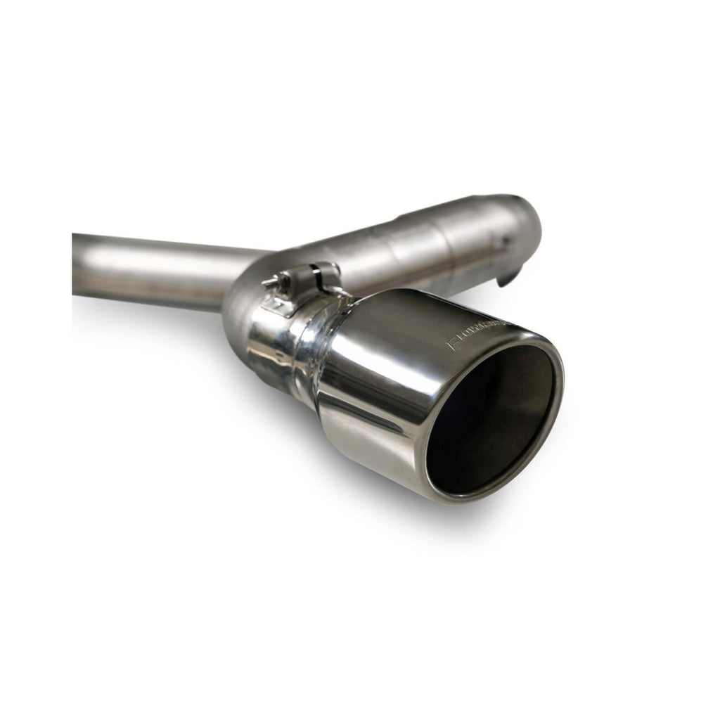 American Thunder Cat-Back Exhaust System Fits 2024-2025 Toyota Tacoma 2.4-Liter, All Wheelbases, American Thunder Dual Out Rear Or Side Exit, Cat-Back Exhaust System, Stainless Steel – Aggressive To Moderate Sound Flowmaster