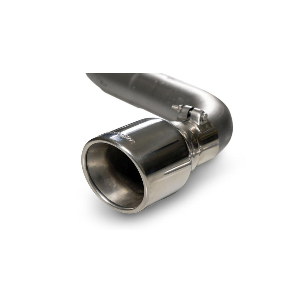 American Thunder Cat-Back Exhaust System Fits 2024-2025 Toyota Tacoma 2.4-Liter, All Wheelbases, American Thunder Dual Out Rear Or Side Exit, Cat-Back Exhaust System, Stainless Steel – Aggressive To Moderate Sound Flowmaster