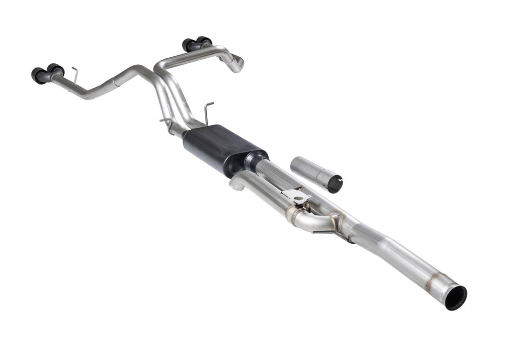 American Thunder Cat-Back Exhaust System Fits 2024-2026 GM 1500 6.2-Liter, American Thunder Cat-Back Exhaust System, With Active Valve, 409 Stainless Steel Flowmaster
