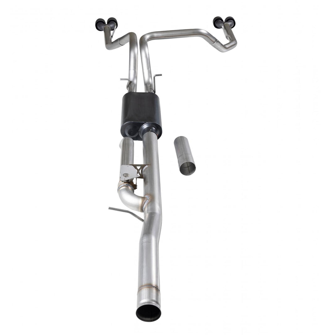 American Thunder Cat-Back Exhaust System Fits 2024-2026 GM 1500 6.2-Liter, American Thunder Cat-Back Exhaust System, With Active Valve, 409 Stainless Steel Flowmaster