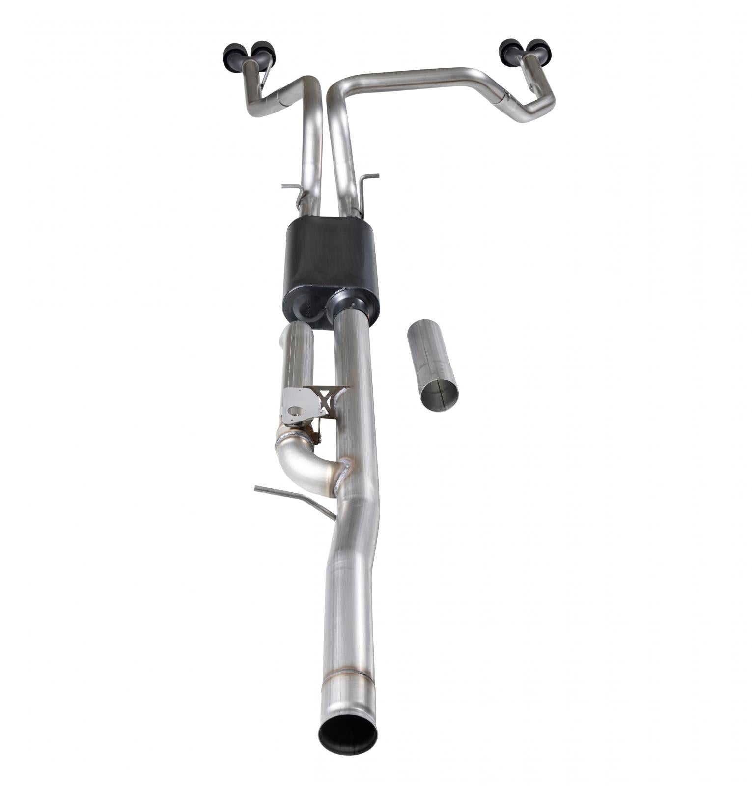 American Thunder Cat-Back Exhaust System Fits 2024-2026 GM 1500 6.2-Liter, American Thunder Cat-Back Exhaust System, With Active Valve, 409 Stainless Steel Flowmaster