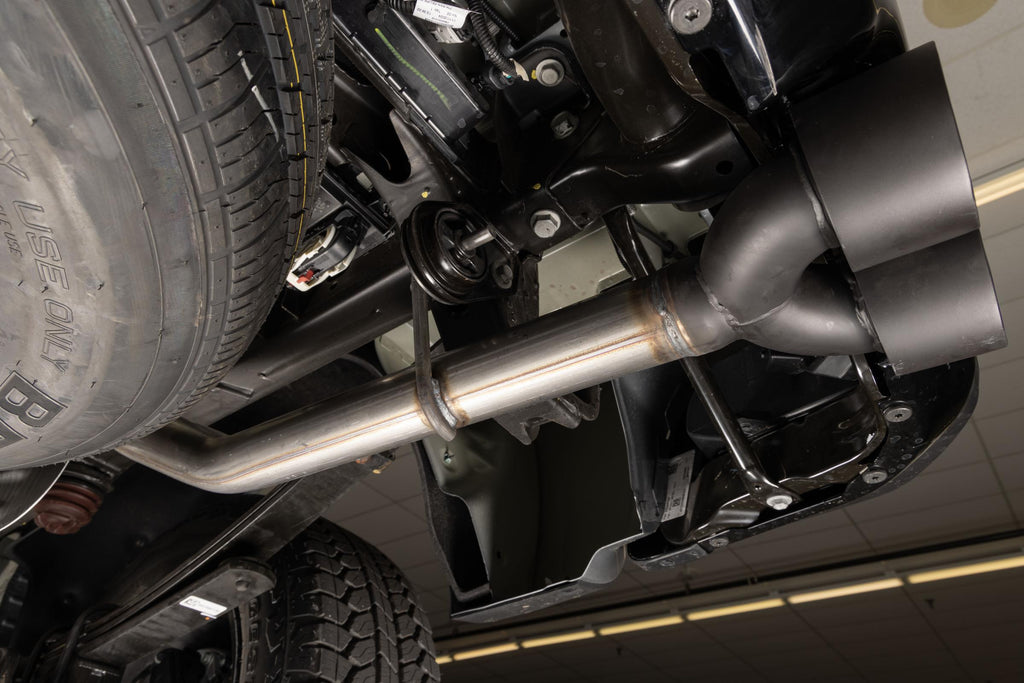 American Thunder Cat-Back Exhaust System Fits 2024-2026 GM 1500 6.2-Liter, American Thunder Cat-Back Exhaust System, With Active Valve, 409 Stainless Steel Flowmaster