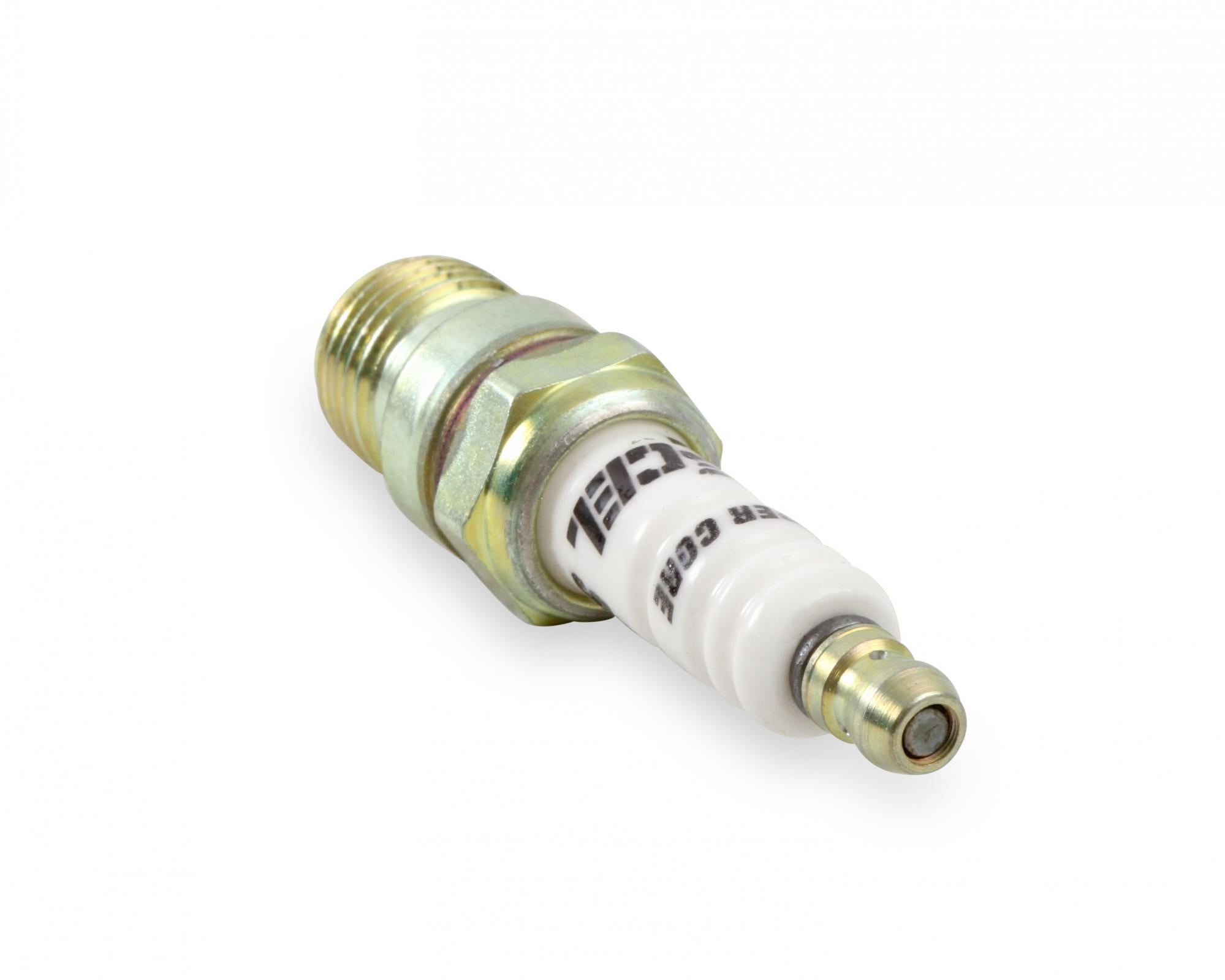 HP Copper Spark Plug Shorty 14MM Thread .460 In Reach Tapered Seat 2 Pack Of 0574S-4 ACCEL