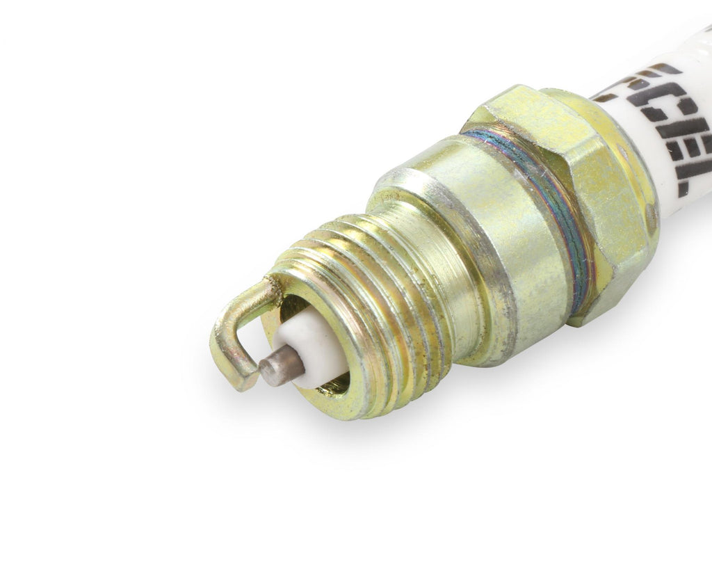 HP Copper Spark Plug Shorty 14MM Thread .460 In Reach Tapered Seat 2 Pack Of 0576S-4 (8 Spark Plugs) ACCEL