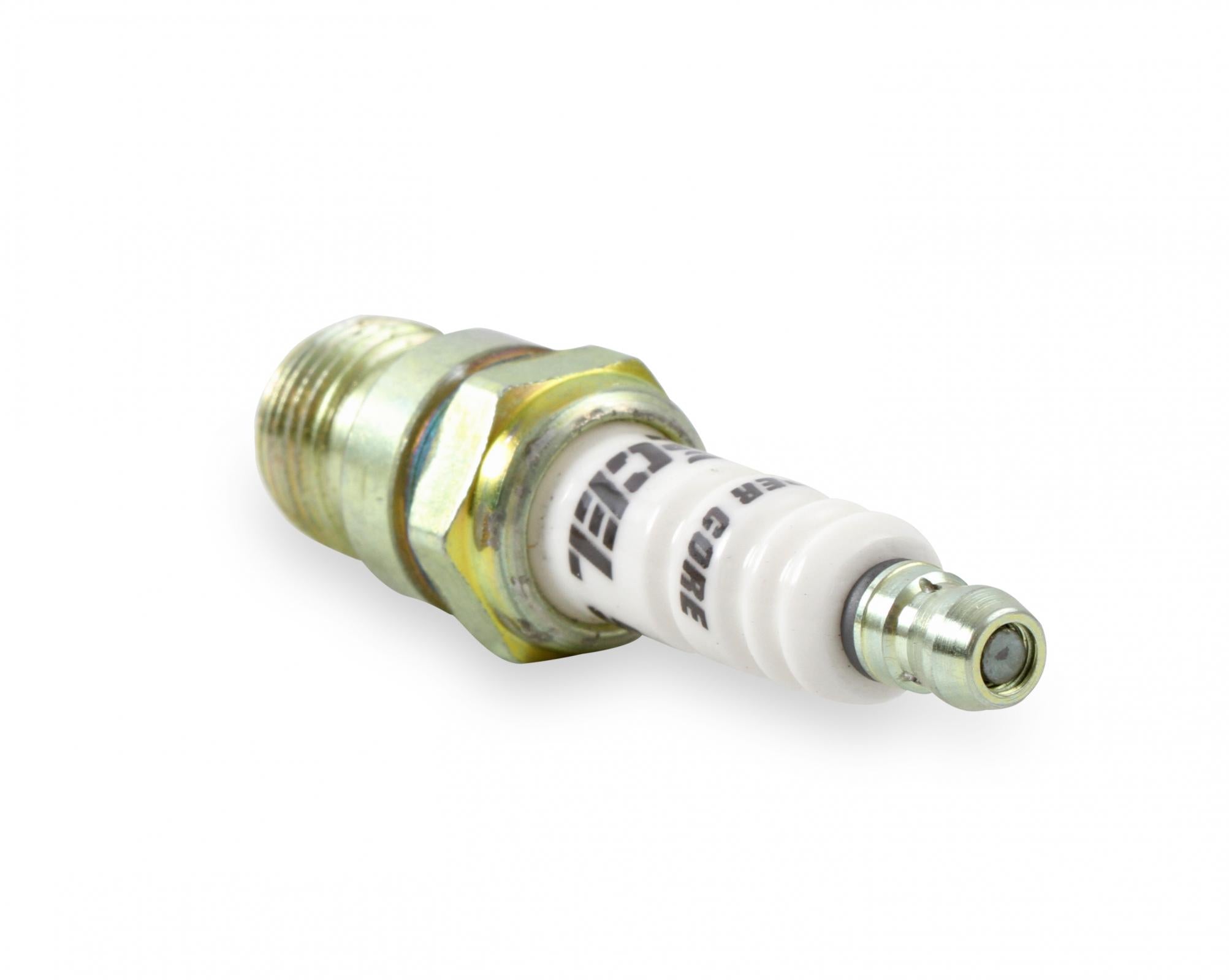 HP Copper Spark Plug Shorty 14MM Thread .460 In Reach Tapered Seat 2 Pack Of 0576S-4 (8 Spark Plugs) ACCEL