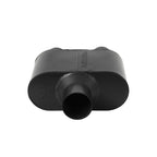 Super 10 Series Chambered Muffler Super 10 Series Stainless Steel 2.50 Center In 2.25 Dual Out Aggressive Sound Flowmaster