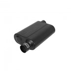 Super 44 Series Chambered Muffler Super 44 Series Stainless Steel 2.50 Offset In 2.50 Offset Out Aggressive Sound Flowmaster