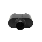 Super 10 Series Chambered Muffler Super 10 Series Stainless Steel 3.00 Center In 2.50 Dual Out Aggressive Sound Flowmaster