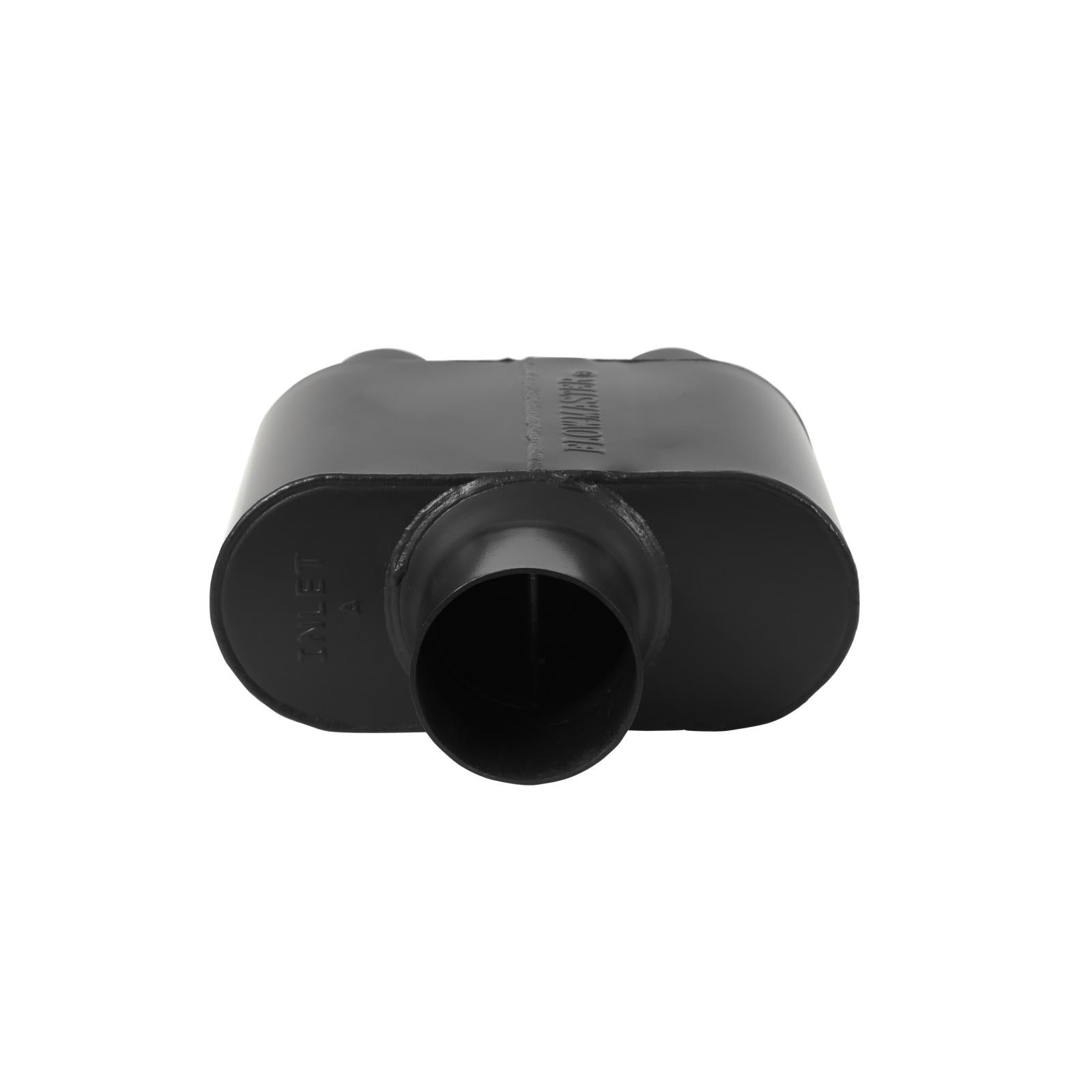 Super 10 Series Chambered Muffler Super 10 Series Stainless Steel 3.00 Center In 2.50 Dual Out Aggressive Sound Flowmaster