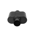 Super 10 Series Chambered Muffler Super 10 Series Stainless Steel- 3.00 Center In 3.00 Center Out Aggressive Sound Flowmaster