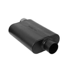 40 Series Delta Flow Chambered Muffler 40 Delta Flow Stainless Steel 3.00 Offset In 3.00 Center Out Aggressive Sound Flowmaster