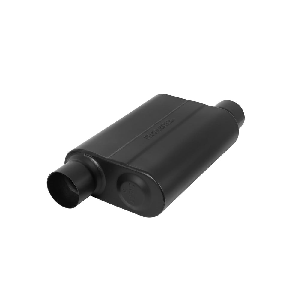 Super 44 Series Chambered Muffler Super 44 Series Stainless Steel 3.00 Offset In 3.00 Offset Out Aggressive Sound Flowmaster