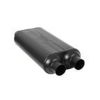 50 Series Hd Chambered Muffler 50 H.D. Stainless Steel 2.50 Dual In 2.50 Dual Out Moderate Sound Flowmaster