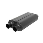 50 Series Hd Chambered Muffler 50 H.D. Stainless Steel 2.50 Dual In 2.50 Dual Out Moderate Sound Flowmaster