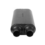 50 Series Hd Chambered Muffler 50 H.D. Stainless Steel 2.50 Dual In 2.50 Dual Out Moderate Sound Flowmaster