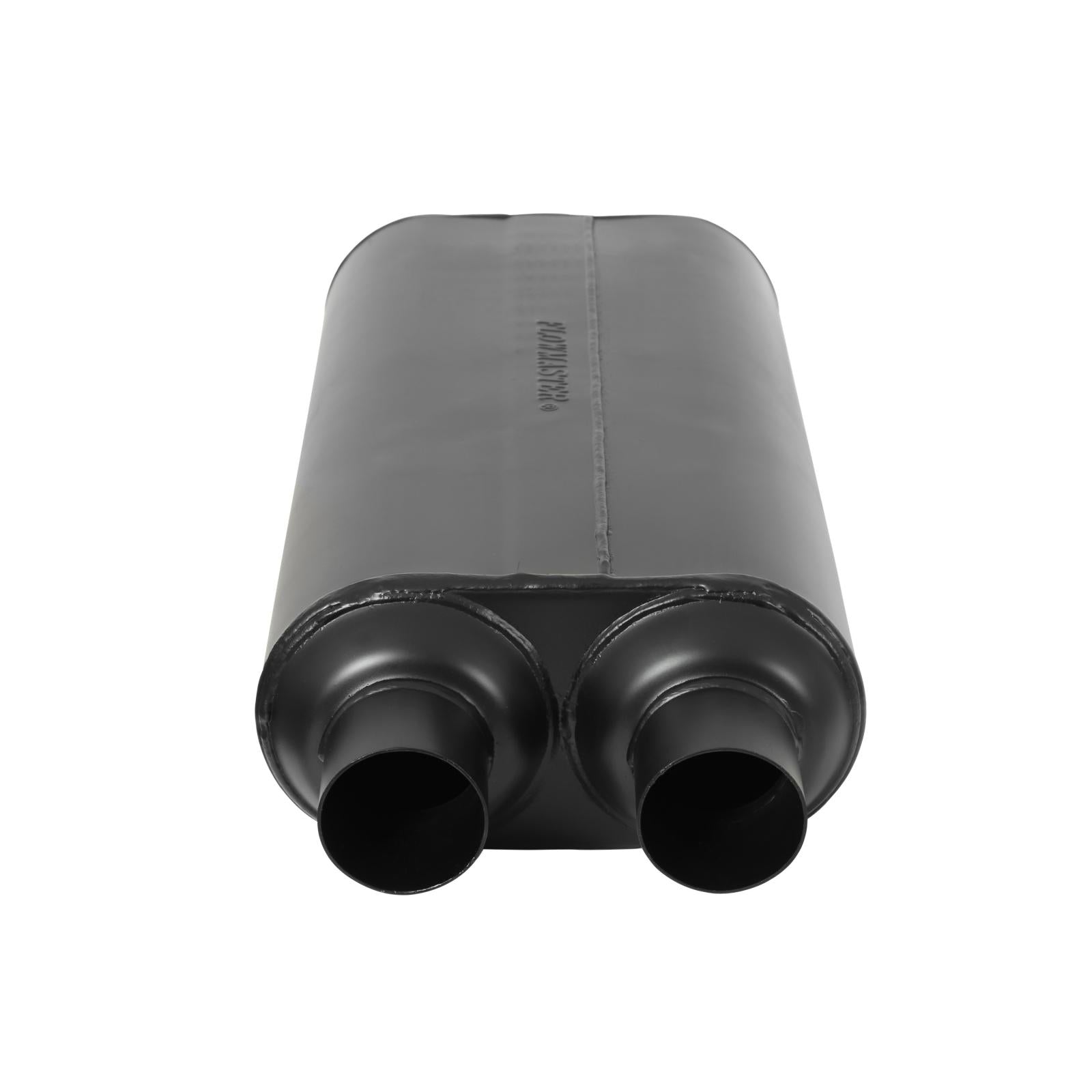 50 Series Hd Chambered Muffler 50 H.D. Stainless Steel 2.50 Dual In 2.50 Dual Out Moderate Sound Flowmaster
