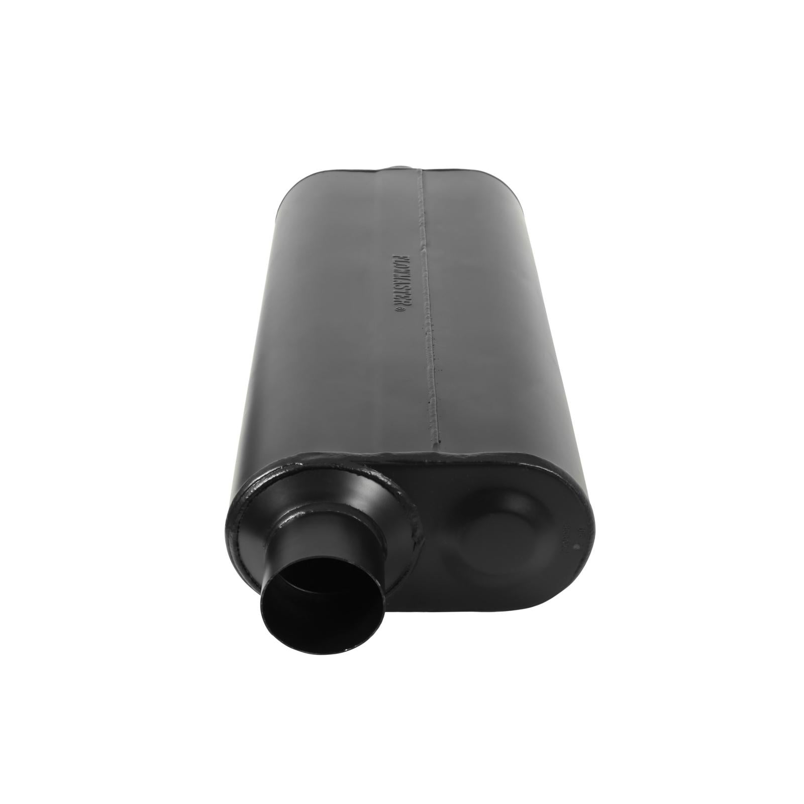 70 Series Chambered Muffler 70 Series Stainless Steel 3.00 Center In 3.00 Offset Out Mild Sound Flowmaster