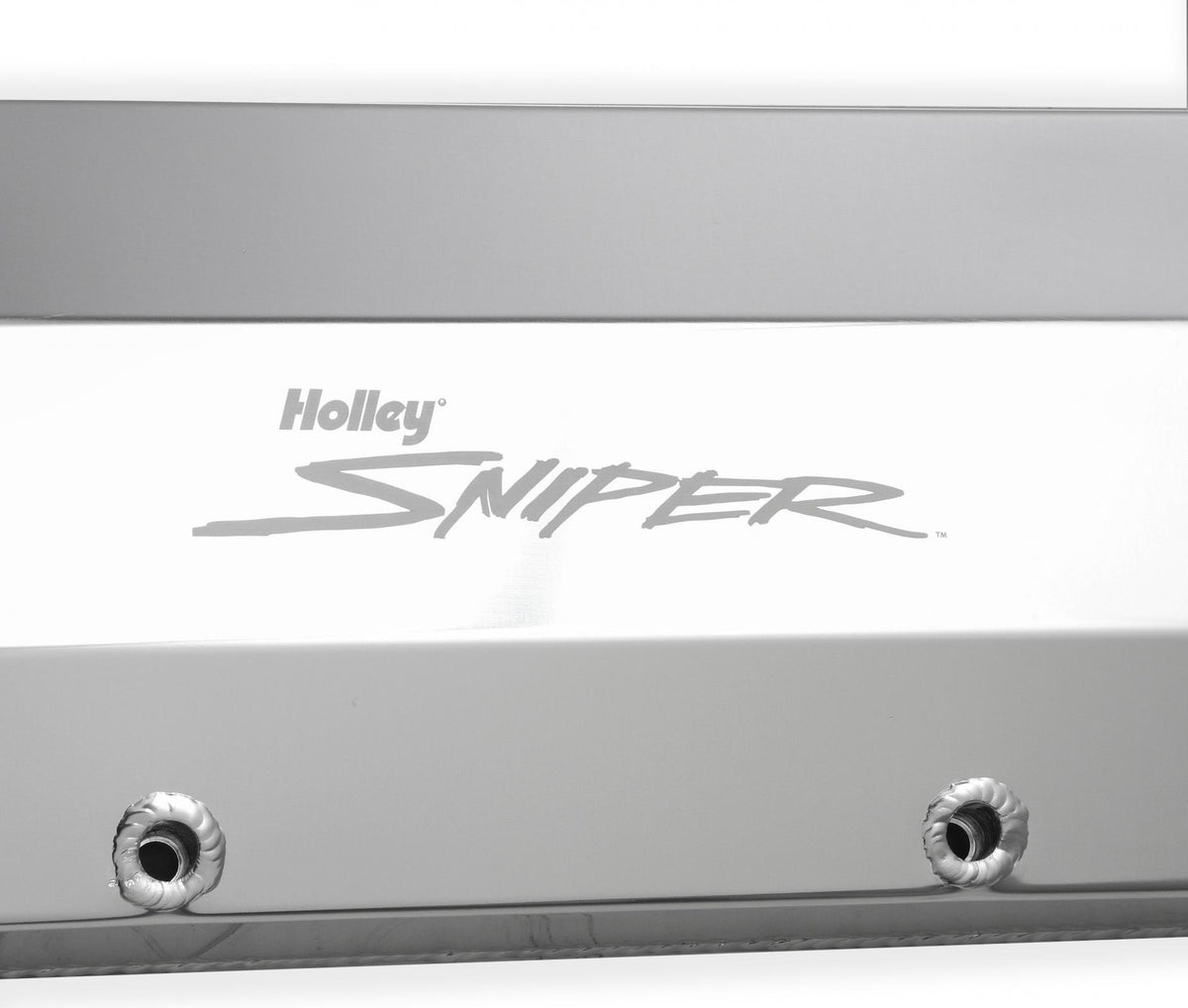 Valve Cover Fabricated Aluminum Ford Big Block Natural Anodized 1968-97 Ford Big Block 429-460 Cubic Inch Sniper EFI