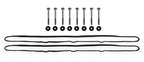 Valve Cover Fabricated Aluminum GM Ls Engines Natural Anodized GM Gen Iii/Iv Ls Engines Oem Ls Coil Stands Holley Logo Tig Welded Sniper EFI