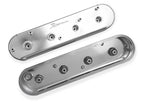 Valve Cover Fabricated Aluminum GM Ls Engines Natural Anodized GM Gen Iii/Iv Ls Engines Oem Ls Coil Stands Holley Logo Tig Welded Sniper EFI