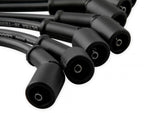 Spark Plug Wire Set Extreme 9000 Ceramic Boot Ls Terminals Ls3/Ls4/Ls7 Black Custom Fit Extreme Heat Black Ceramic Boot Ferro Spiral Core Spark Plug Wire Set ACCEL
