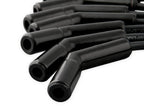 Spark Plug Wire Set Extreme 9000 Ceramic Boot Ls Terminals Ls3/Ls4/Ls7 Black Custom Fit Extreme Heat Black Ceramic Boot Ferro Spiral Core Spark Plug Wire Set ACCEL